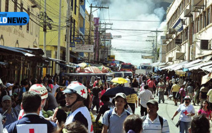Street market blaze injures 11, burns 1,800 stalls in Honduras