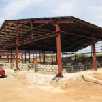 Neighbourhood Markets under construction in Akure