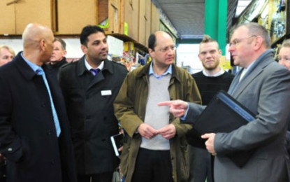 MP hears concerns of market traders