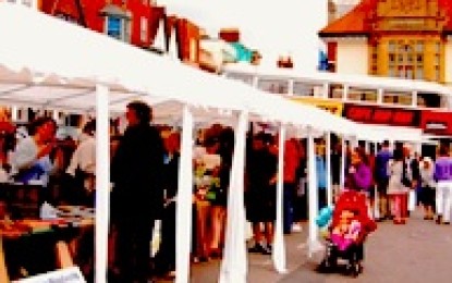 Community market takes over the town hall