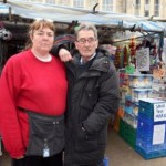 Kingston Market traders, Angela Lassiter and David Wilson