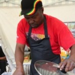 Devron Baugh who runs the caribbean cuisine stall at Romford market Pictures by Ellie Hoskins