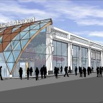 Artist impression of Sheffield Markets on The Moor