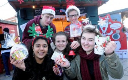 Youngsters get a taste for business with market stalls