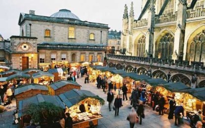 Shoppers spend £20m at Bath Christmas Market