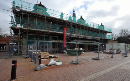 Market Hall is taking shape as the hunt begins for traders