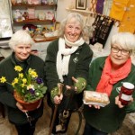 Alcester County Market committee members Joanne Hawker, Helen Rees and Sarah Parker
