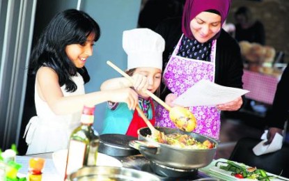 Fresh idea brings cookery lessons to estate market