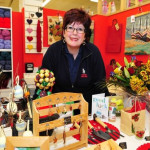 Lynn Bartlett, owner of Tartan Cat Craft and Gifts, on the Top Town Market in Grimsby. Picture: Rick Byrne