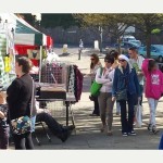 The family market at Castle Circus, Torquay