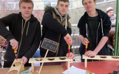 Keighley students set out stall to show skills