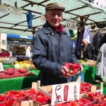 Tedd Moss has been on the fruit and veg stall for about 40 years at Romford Market.