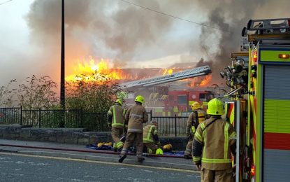 Hilltown fire: Another major blaze hits Dundee as indoor market goes up in flames