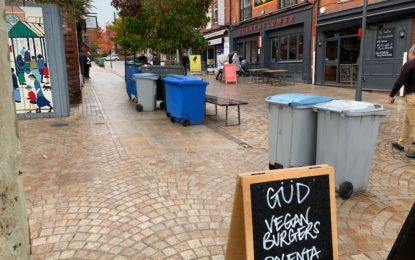 Altrincham Market’s fury at “continual problem” of overflowing bins – days after council contractor was fined £1m