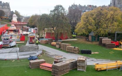 Claims Princes Street tree felling was for the Christmas Market